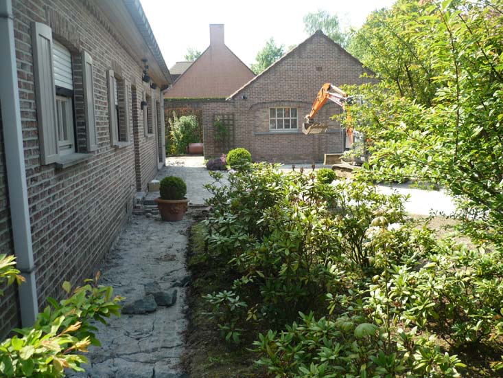 Voor de werken